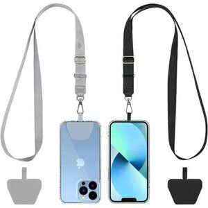 Universal Cell Phone Multifuctional Patch Lanyards Compatible with Most Smartpho